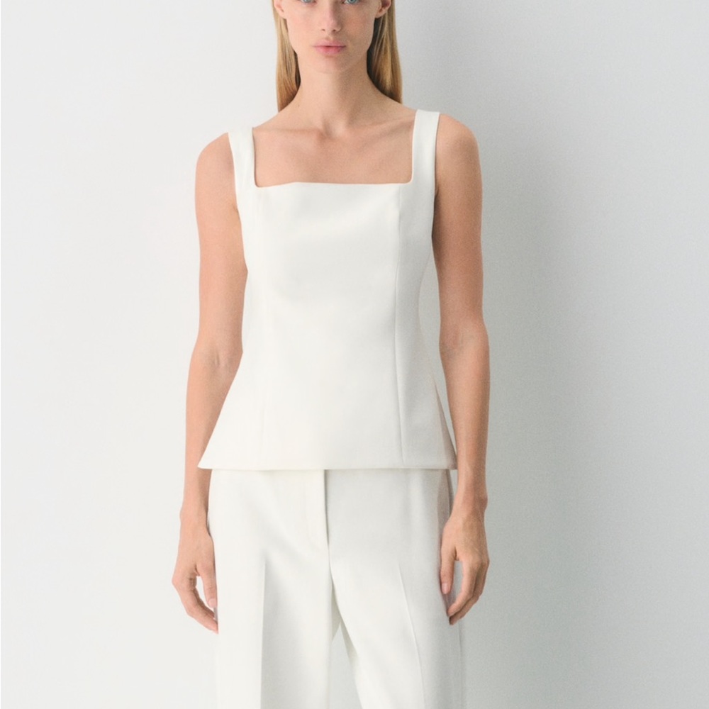 Aritzia Babaton Columnist Top Light Birch